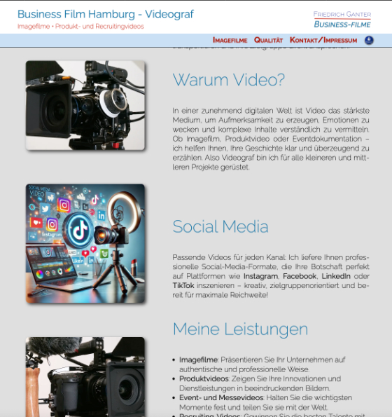 LProduktvideo von businessfilmhamburg.de
